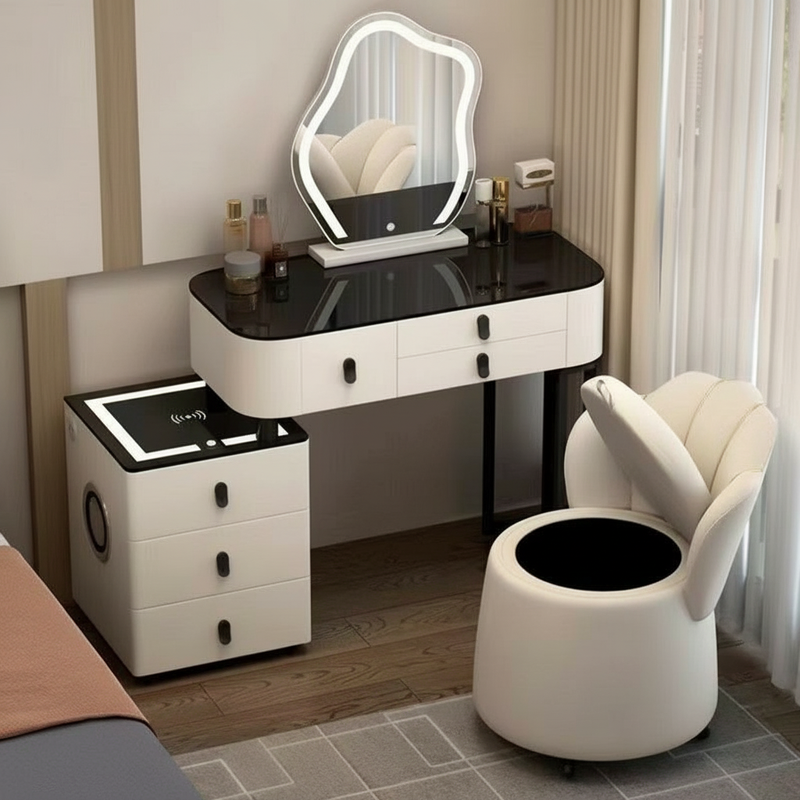 Lumira Soft - Toaletka LED Smart z ładowaniem Qi i Bluetooth